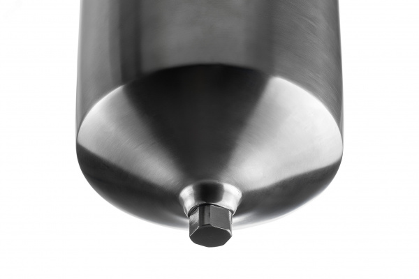 Корпус для холодной и горячей воды HS 10 SL 1/2" ,нержавеющая сталь, со сливом"