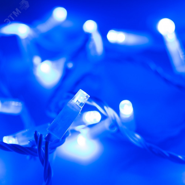 Гирлянда светодиодная декоративная ARD-STRING-CLASSIC-10000-WHITE-100LED-STD BLUE 230V, 7W ARDCL, IP65