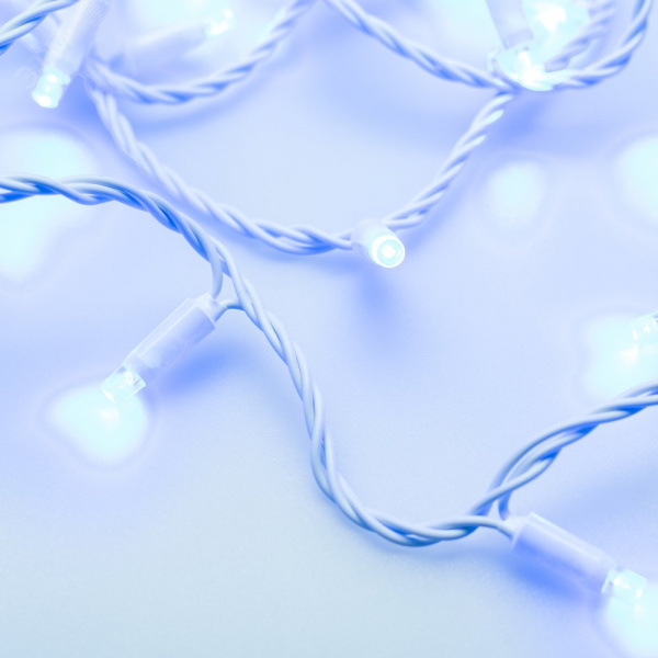 Гирлянда светодиодная декоративная ARD-STRING-CLASSIC-10000-WHITE-100LED-STD BLUE 230V, 7W ARDCL, IP65