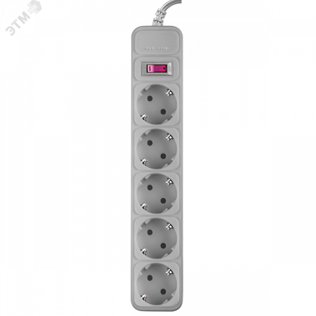 Фильтр сетевой ФАZА FOP-05GS-300-gy серый