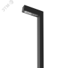 Светильник светодиодный парковый Glight S 10 Вт 4000K RAL9005 черный муар 900 мм