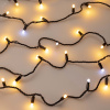 Гирлянда светодиодная декоративная ARD-STRING-CLASSIC-10000-BLACK-100LED-MILK-FLASH Warm 230V, 7W ARDCL, IP65