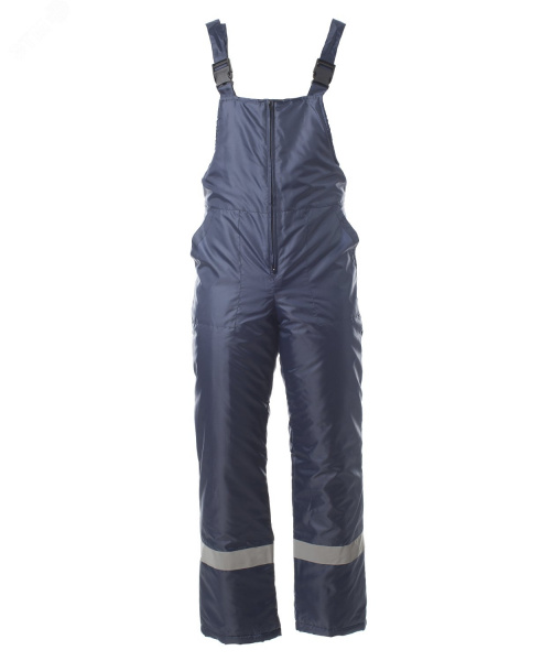 Костюм утеплённый мужской МАСТЕР куртка, полукомбинезон цв. т.синий, тк. Оксфорд 60-62/182-188