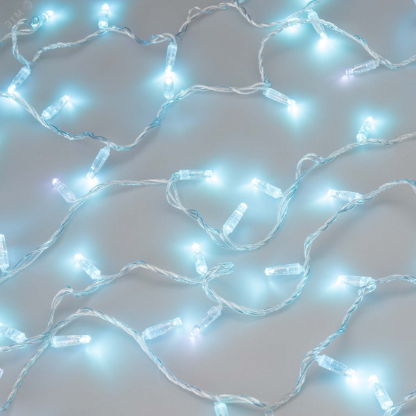 Гирлянда светодиодная декоративная ARD-STRING-CLASSIC-10000-CLEAR-100LED-FLASH Azure 230V, 7W ARDCL, IP65