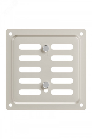 Решетка вентиляционная MER регулируемая 150x150 окраш.сталь Beige