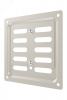 Решетка вентиляционная MER регулируемая 150x150 окраш.сталь Beige