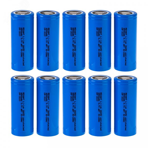 Аккумулятор Li-ion 26650 unprotected 4800 mAH 3.7 В