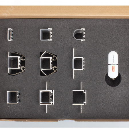 Контроллер-усилитель SMART-TRANSMITTER-30M-IN 230V, 2.4G ARL, IP20 Пластик, 5 лет