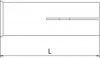 Забивной анкер ES, M 8x30 мм, сталь, G