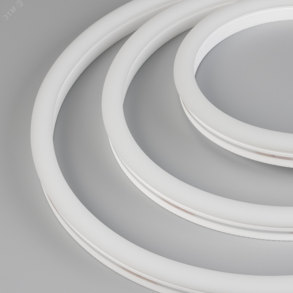 Лента светодиодная герметичная WAVE-SIDE-A120-12x25mm 230V White6000 (12 W/m, IP67, 50m, wire x2) (ARL, Грибовидная форма)