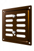 Решетка вентиляционная MER регулируемая 100x100 окраш.сталь Metallic brown