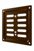 Решетка вентиляционная MER регулируемая 100x100 окраш.сталь Metallic brown