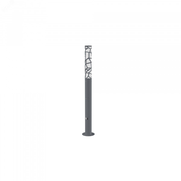 Светильник L-park PILLAR 2,4/40/С/850/03/PKII-71/220AC IP66 VP RAL7015 Муар