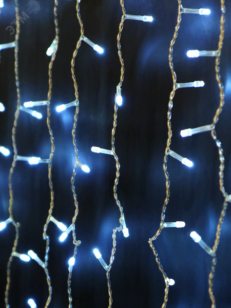 Электрогирлянда Занавес LDCL544-W-E внутренняя 150x220 544L LED