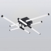 Светильник светодиодный потолочный ДПБ-72Вт 3000К/6000К Модерн Fliss CLL 1 72W RC BK с ду