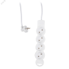 Удлинитель бытовой ФАZА FX-04-500 4x5,0, 10А