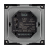 Панель SMART-P91-DIM-G-SUF Black 230V, Rotary, 2.4G ARL, пластик