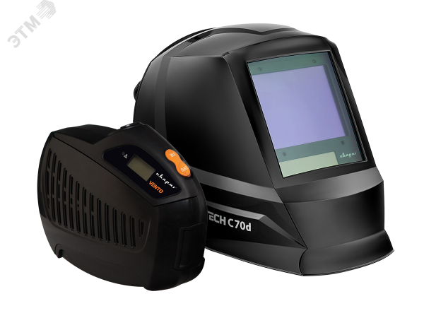 Щиток сварщика TECH C70d и блок Vento