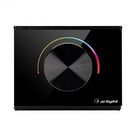 Панель Rotary SMART-P100-RGB Black 3V, 2.4G ARL, пластик