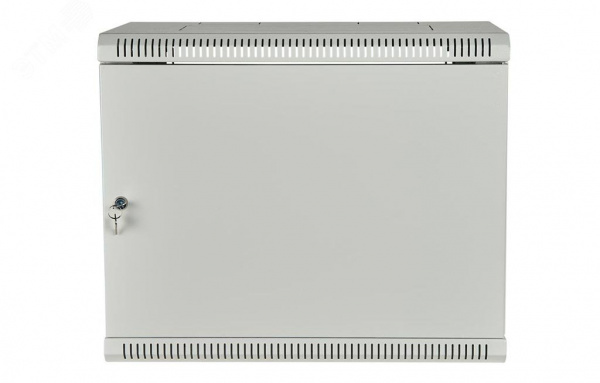 Шкаф телекоммуникационный настенный сварной 9U 600x600 ШТ-НСс-9U-600-600-М дверь металл