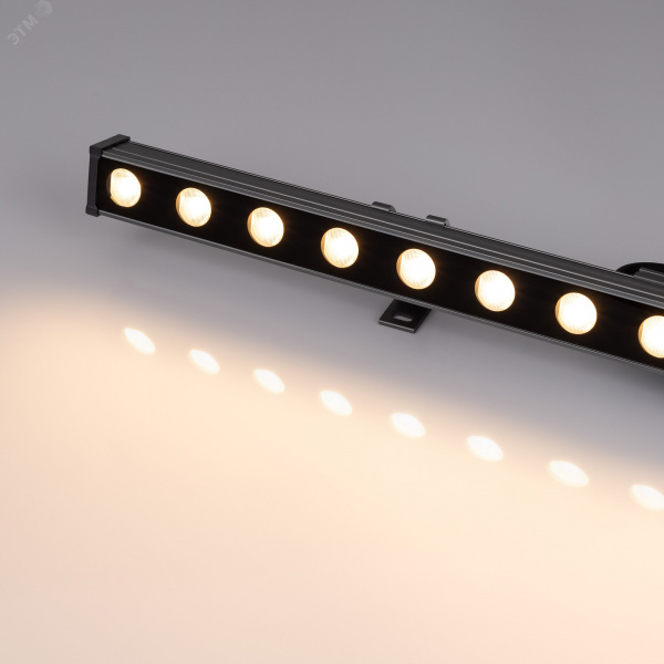 Прожектор линейный AR-LINE-760-18W Warm3000 (GR, 15x60 deg, 230 В) (IP65 Металл, 3 года)