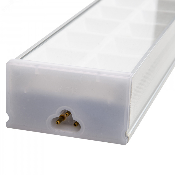 Светильник светодиодный ULO-FL120C-100W/6500K/K SILVER LINKABLE накладной соединяемый Дневной свет (6500K) Корпус серебристый Угол 120 градусов