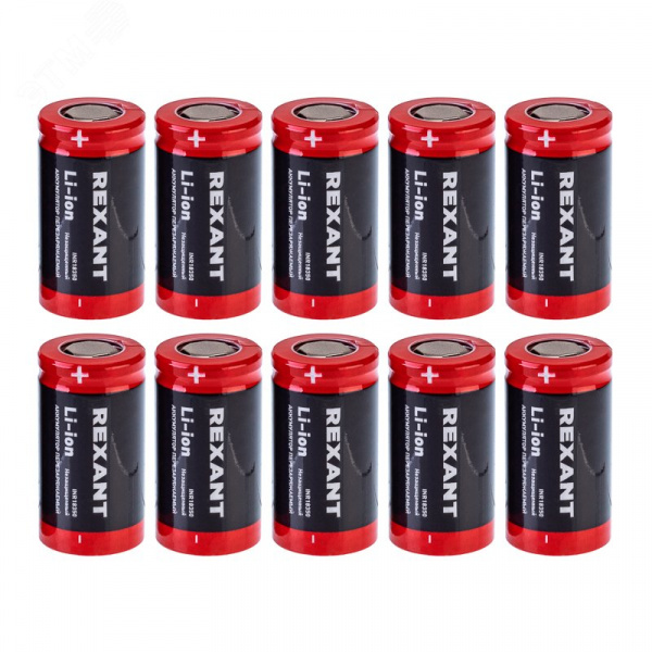 Аккумулятор Li-ion 18350 unprotected 900 mAH 3.7 В