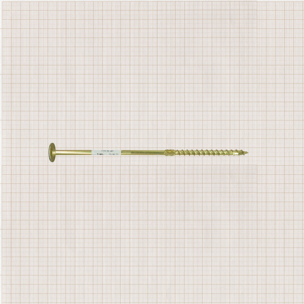 Шуруп конструкционный, для дерева, прессшайба TORX 40, ж/п 8x220 (1шт.)