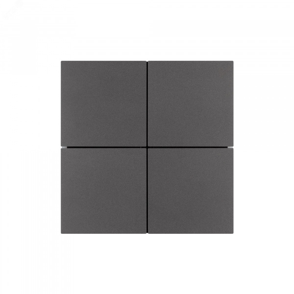 Панель кнопочная Black BUS Frameless IARL IP20 металл 2 года KNX-304-23-IN Black INTELLIGENT