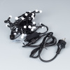 Гирлянда светодиодная декоративная ARD-BALL-CLASSIC-D13-10000-BLACK-100LED WARM 230V, 7W ARDCL, IP65