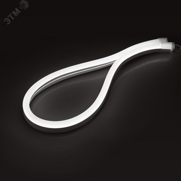 Неон гибкий ARL-NEON-2615-SIDE 24V White ARL, 8 Вт/м, IP65