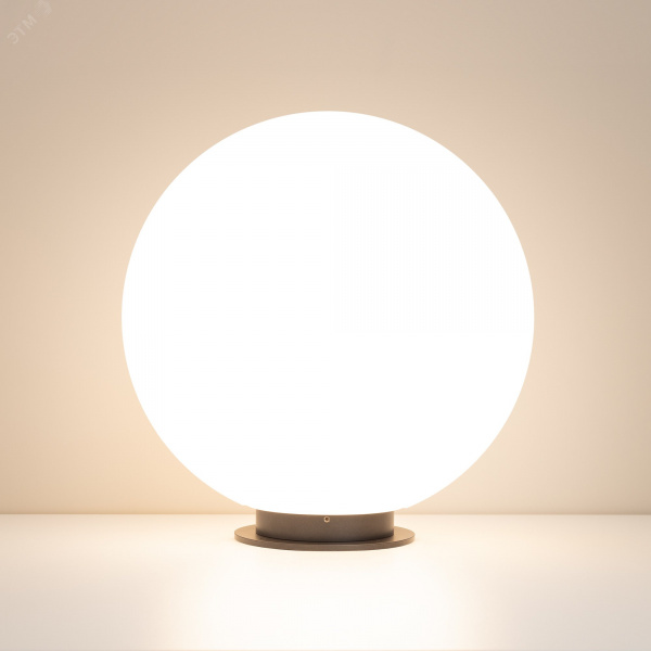 Светильник светодиодный KT-GLOBE-R400-12W Warm3000 (DG, 275 deg, 24V) (ARL, IP65 металл, 3 года)