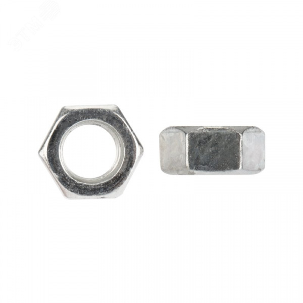 Гайка шестигранная DIN 934. M12 (25 шт/уп)