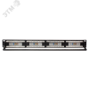 Патч-панель 19'. 24 порта RJ-45. UTP. Cat.5e. 1U