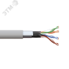 Витая пара TERACOM PRO 5E F/UTP 4 пары solid 24AWG PVC серый 305м