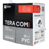 Витая пара TERACOM PRO 5E F/UTP 4 пары solid 24AWG PVC серый 305м