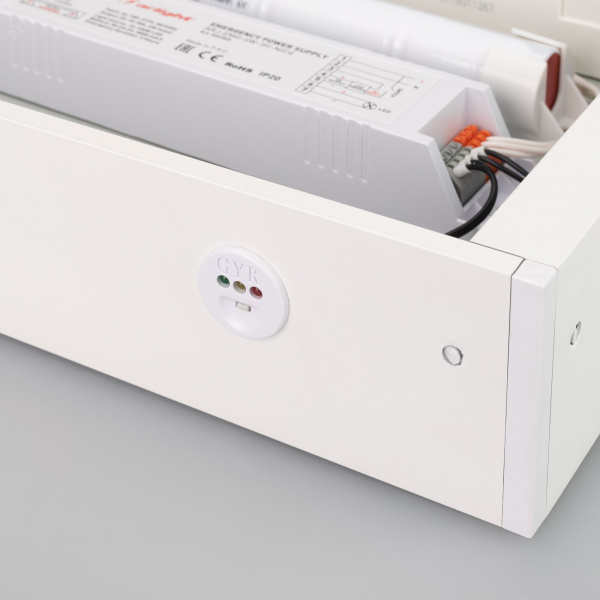 Панель светодиодная IM-EMERGENCY-3H-S600x600-40W Day4000 (WH, 120 deg, 230V) (ARL, IP40 Алюминий, 2 года)