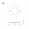 Гирлянда светодиодная декоративная ARD-ICEFALL-CLASSIC-D23-1000-CLEAR-96LED-LIVE WHITE 230V, 1.5W ARDCL, IP65
