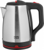 Чайник электрический HS-1003 на 1,8 л, цвет стальной