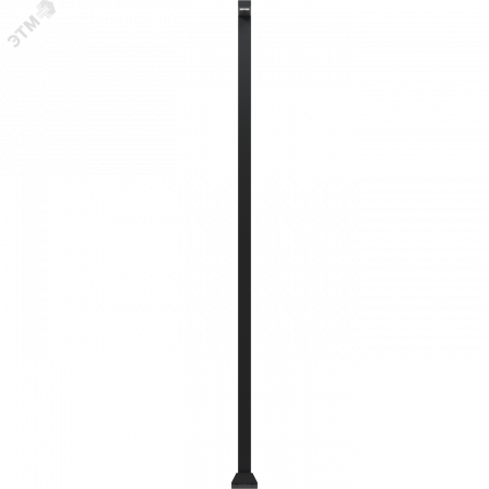 Светильник с опорой POKER LED 55W DW 730 RAL900 5 L-SHAPE 6M (в комплекте ЗДФ)