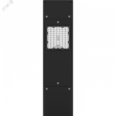 Светильник с опорой POKER LED 55W DW 730 RAL900 5 L-SHAPE 6M (в комплекте ЗДФ)
