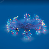 Гирлянда светодиодная Звезда 25м 200 светодиодов ULD-S0250-200/STA MULTI IP44 STARBURST Разноцветный свет Провод прозрачный