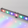 Прожектор светодиодный AR-LINE-1000S-18W-24V RGB (Grey, 30 deg, DMX512) (ARL, Закрытый)