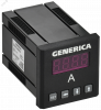 Амперметр цифровой щитовой однофазный 48х48 мм LED GENERICA