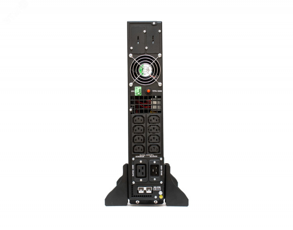 Источник бесперебойного питания Online Tower/Rack 2000 ВA/1800 Вт, 1Ф/1Ф, ЖК-дисплей, с АКБ, 6х12В/9Ач, IEC-320-C13 (8 шт.), IEC-320-C19 (1 шт.), з/у 1А, 2U