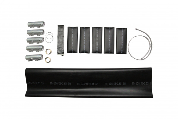 Муфта соединительная HJ2P-01/5x150-240C (5ПСтБ-1-150-240) пласт. изоляц., броня, с болт. соед., ППД