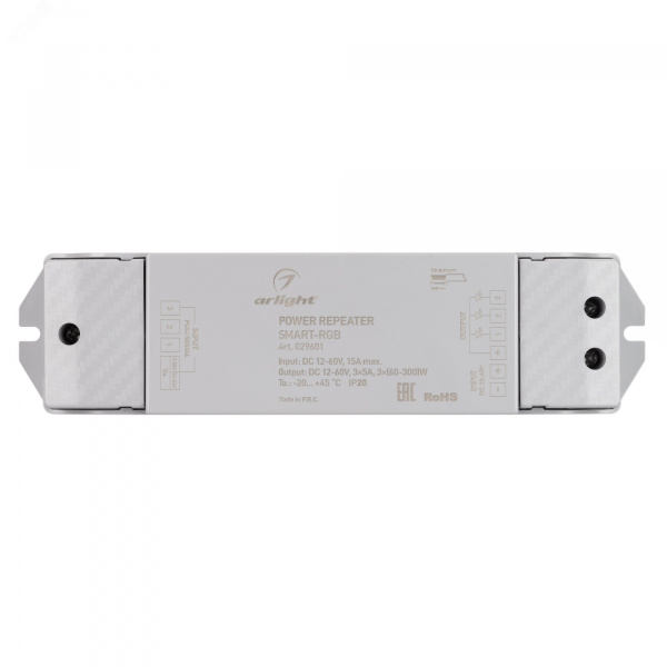 Усилитель SMART-RGB 12-60V, 3x5A ARL