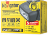 Фонарь светодиодный NPT-H45-ACCU 1LED, 3Вт + 4 SMDбелых + 2 SMD красных налобный аккумуляторный