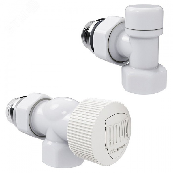 "Набор термостатический осевой Royal Thermo Design 1/2""М30х1,5 (Белый)"