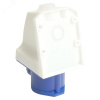 Розетка стационарная ST-113 16А 220В 2P+PE IP44 RST16-113-44 STEKKER